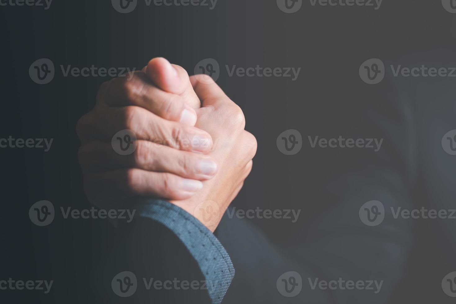 Business people shaking hands,agreement success concept,negotiating business together,corporate teamwork friendships,partnership contract cooperation,Congratulations to the trusted team, photo