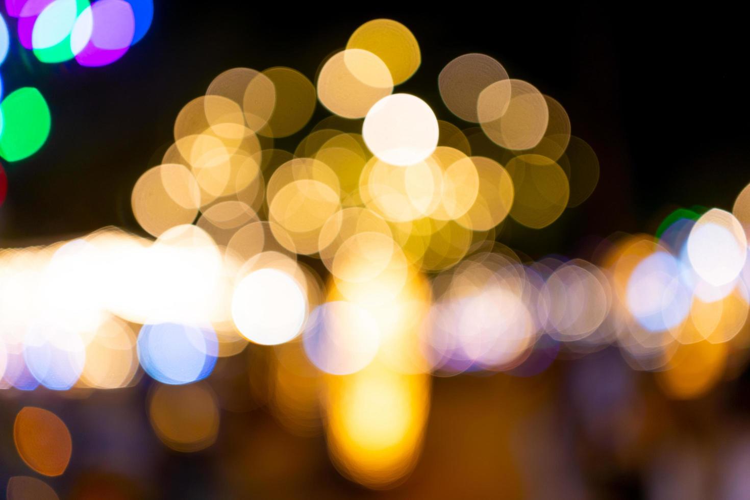 Colorful bokeh abstract background. Noise and gain. Motion blur. photo