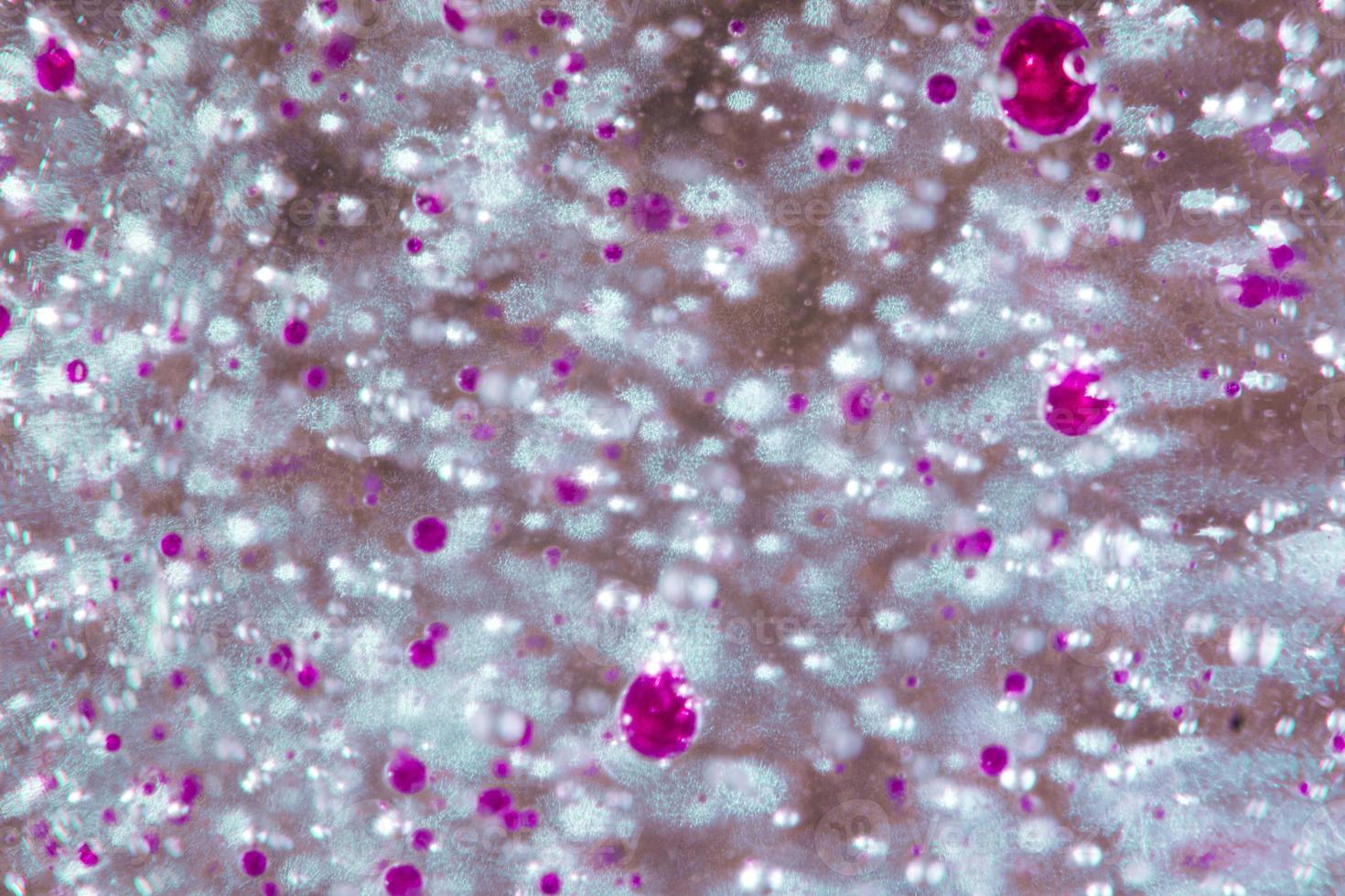Air bubbles in the water background. purple tone,Abstract Backgrounds. photo