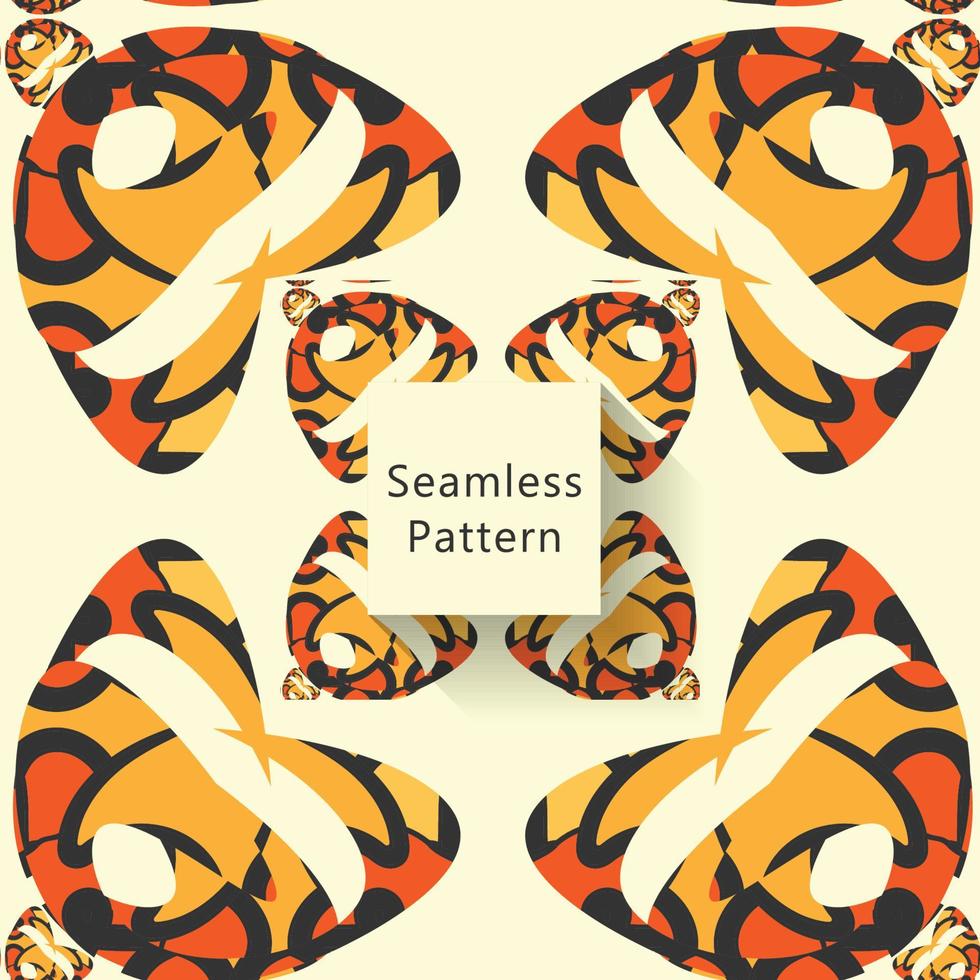 Abstract seamless pattern with geometric pattern. background, wallpaper, home textile digital vector and flower shaped pattern new