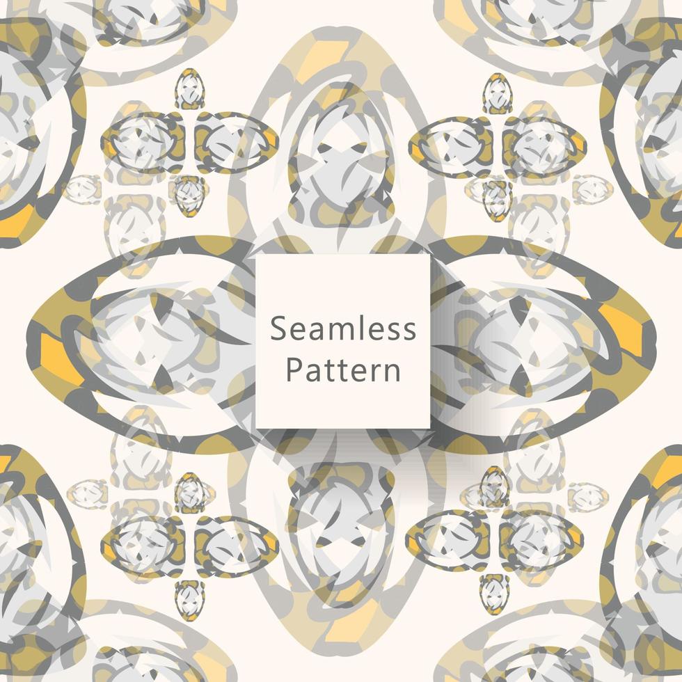 Abstract seamless pattern with geometric pattern. background, wallpaper, home textile digital vector and flower shaped pattern new