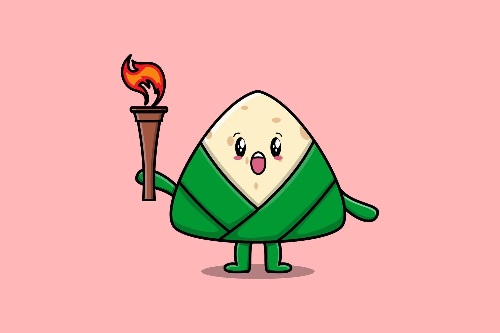 Illustration of cute Chinese rice dumpling cartoon 14909191 Vector Art at Vecteezy Illustration of cute Chinese rice dumpling cartoon 14909191 Vector Art at Vecteezy
