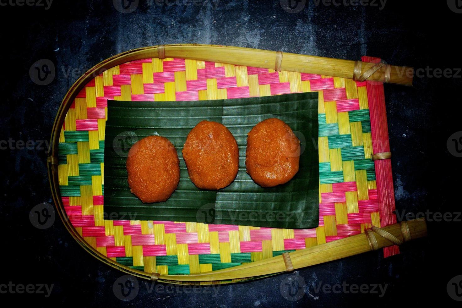 Asian Traditional Food Chickpea boot halwa. Location - Bogura, Bangladesh. Date - 24 November 2022 photo
