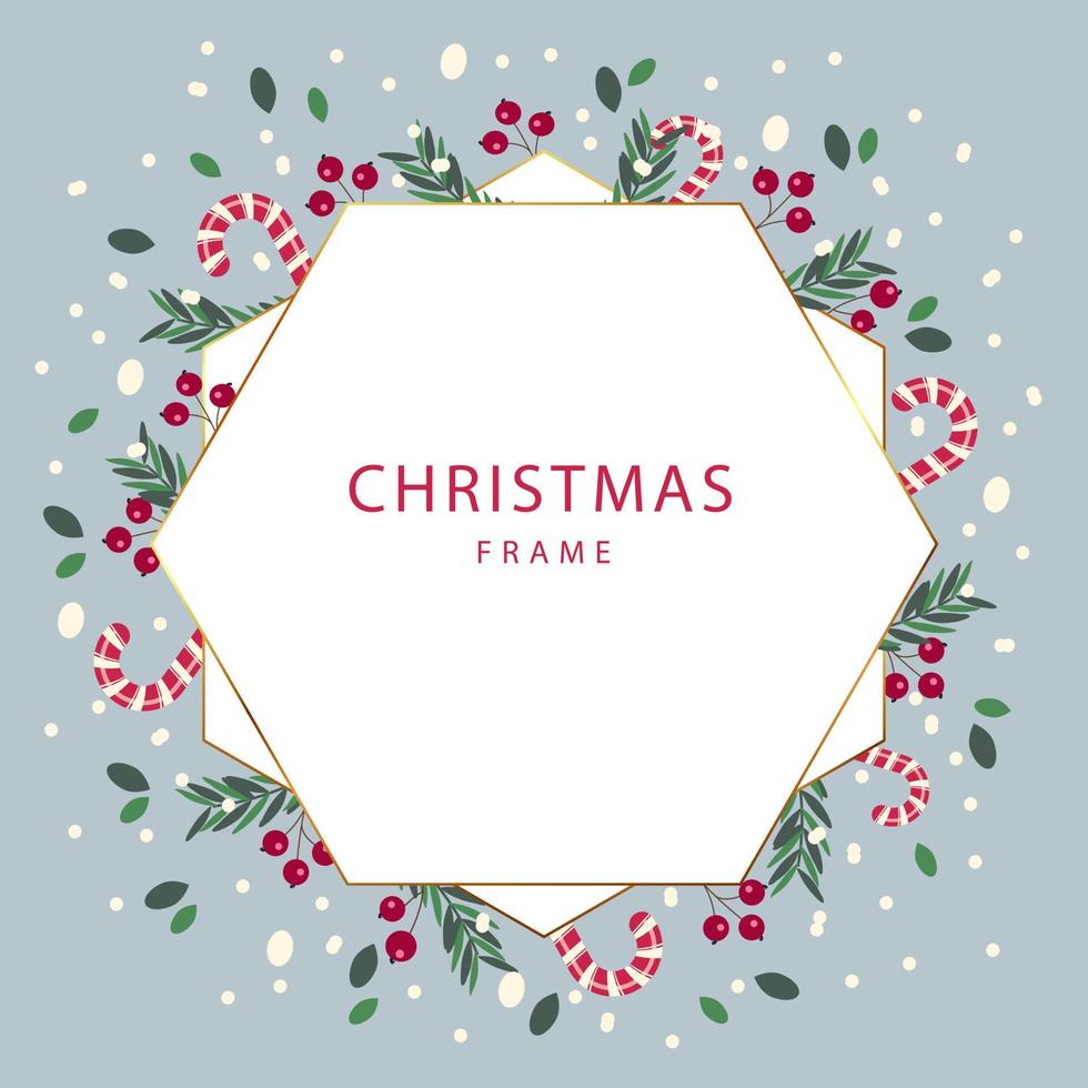 Holiday Christmas card. Christmas template for banner, ticket, leaflet, card, invitation, poster and so on vector