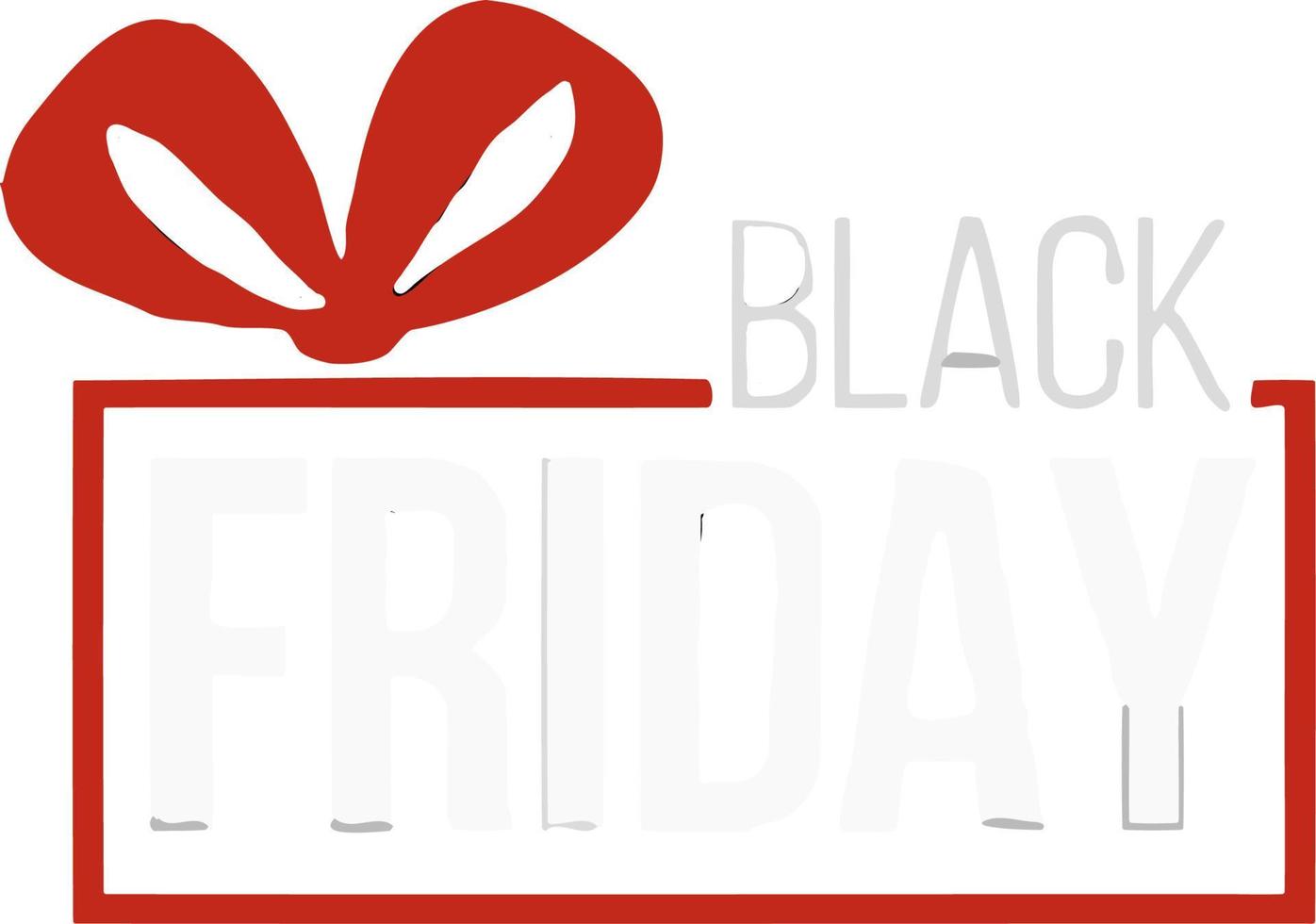 Black friday icon vector