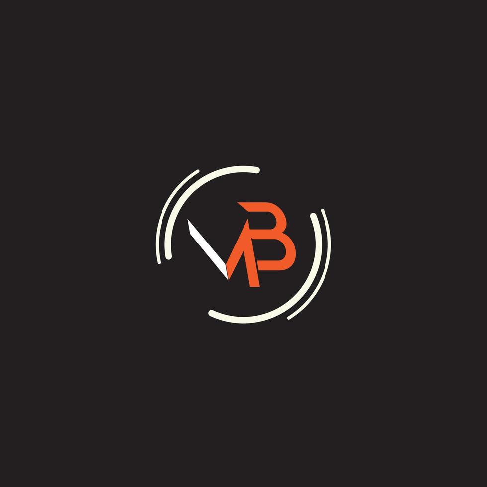 MB Text Logo vector