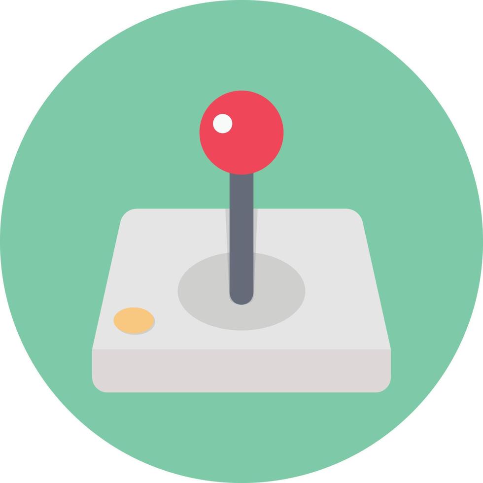 Ilustración de vector de joystick en un fondo. Símbolos de calidad premium. Iconos vectoriales para concepto y diseño gráfico.