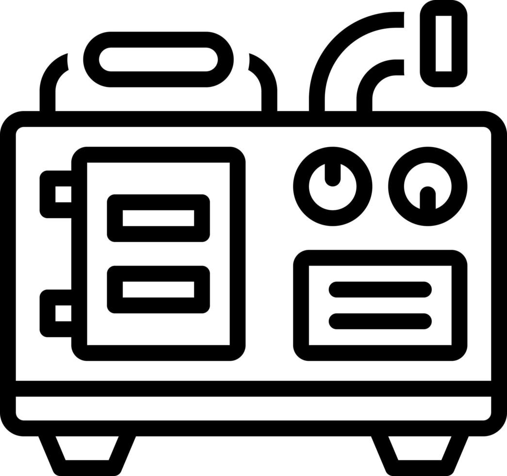 line icon for generators vector