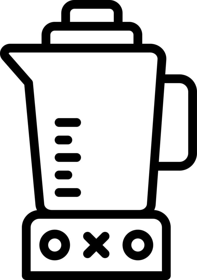 line icon for mixer vector