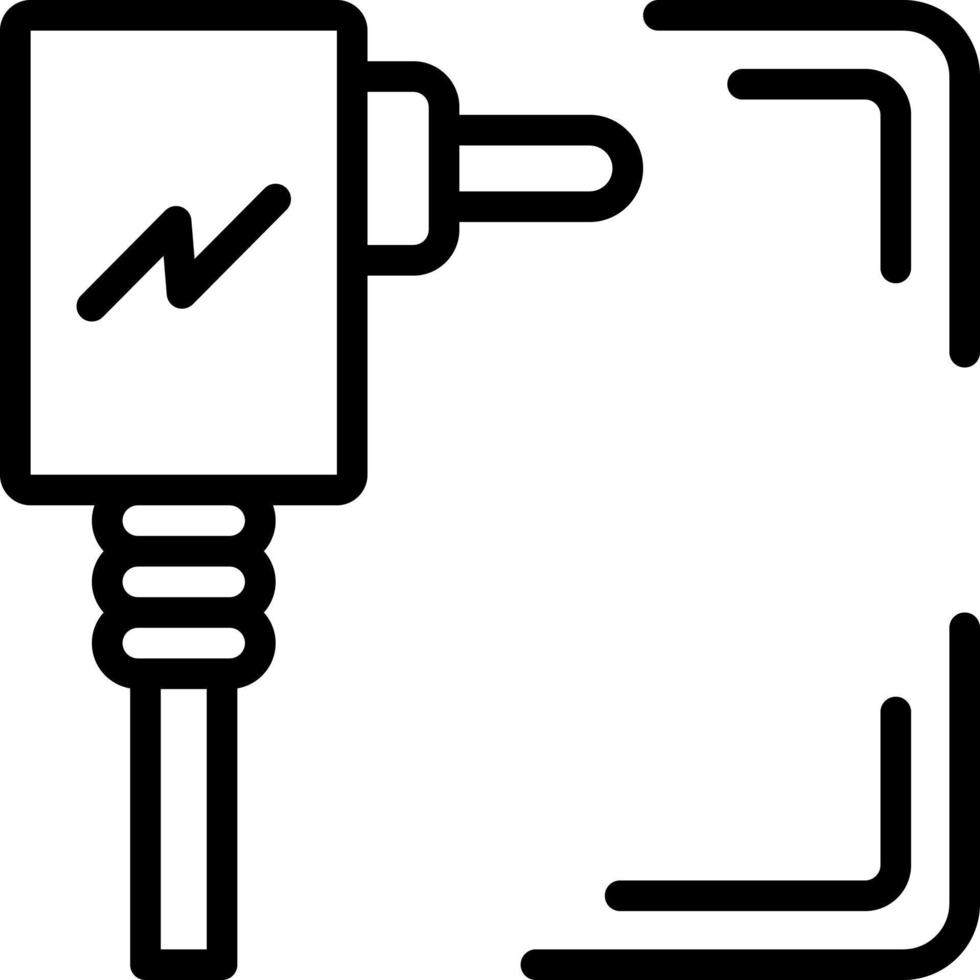 line icon for adapter vector