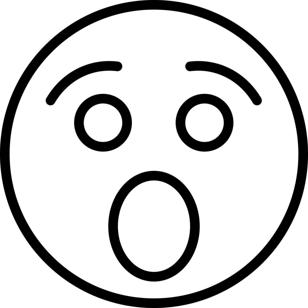 line icon for shock vector