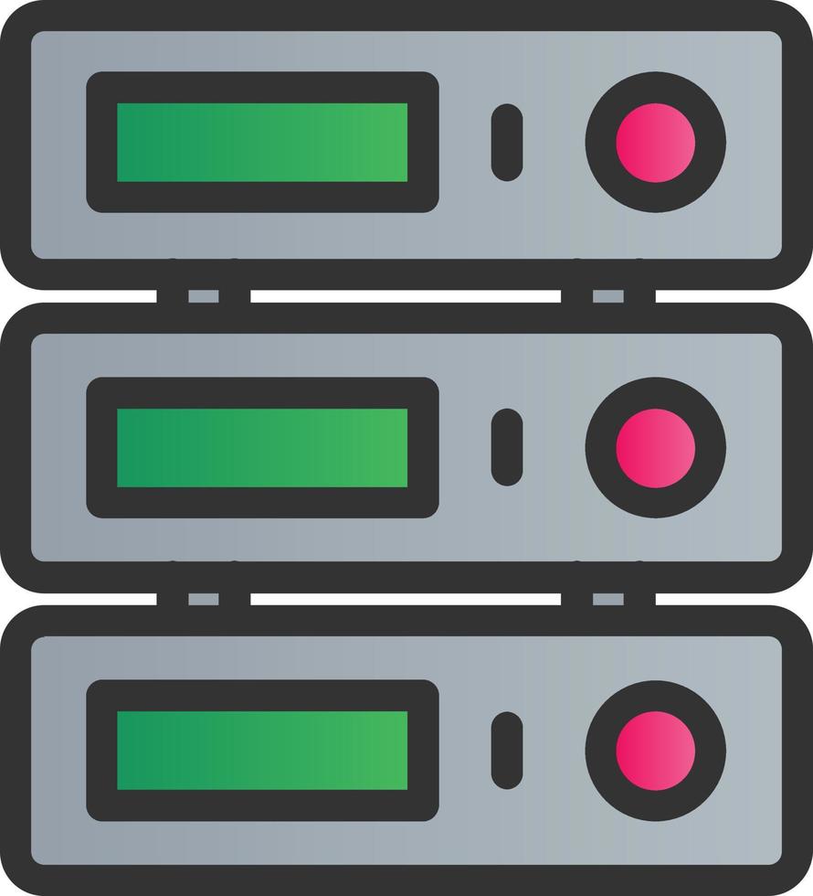 Database Vector Icon Design