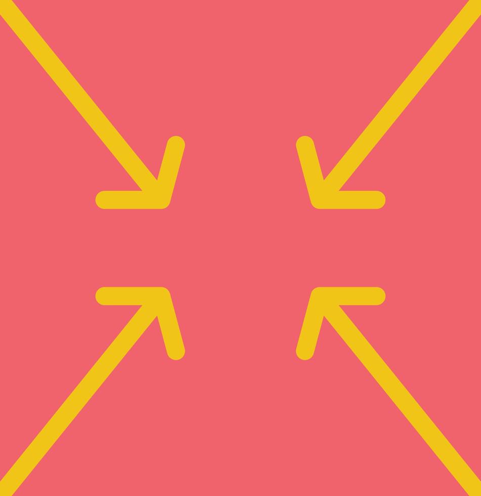 Compress Arrows Alt Vector Icon Design