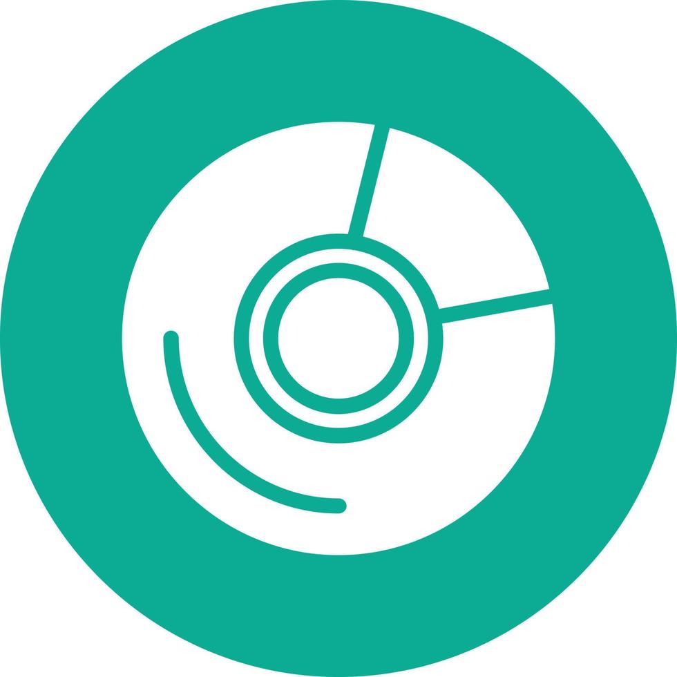 Compact Disc Vector Icon Design