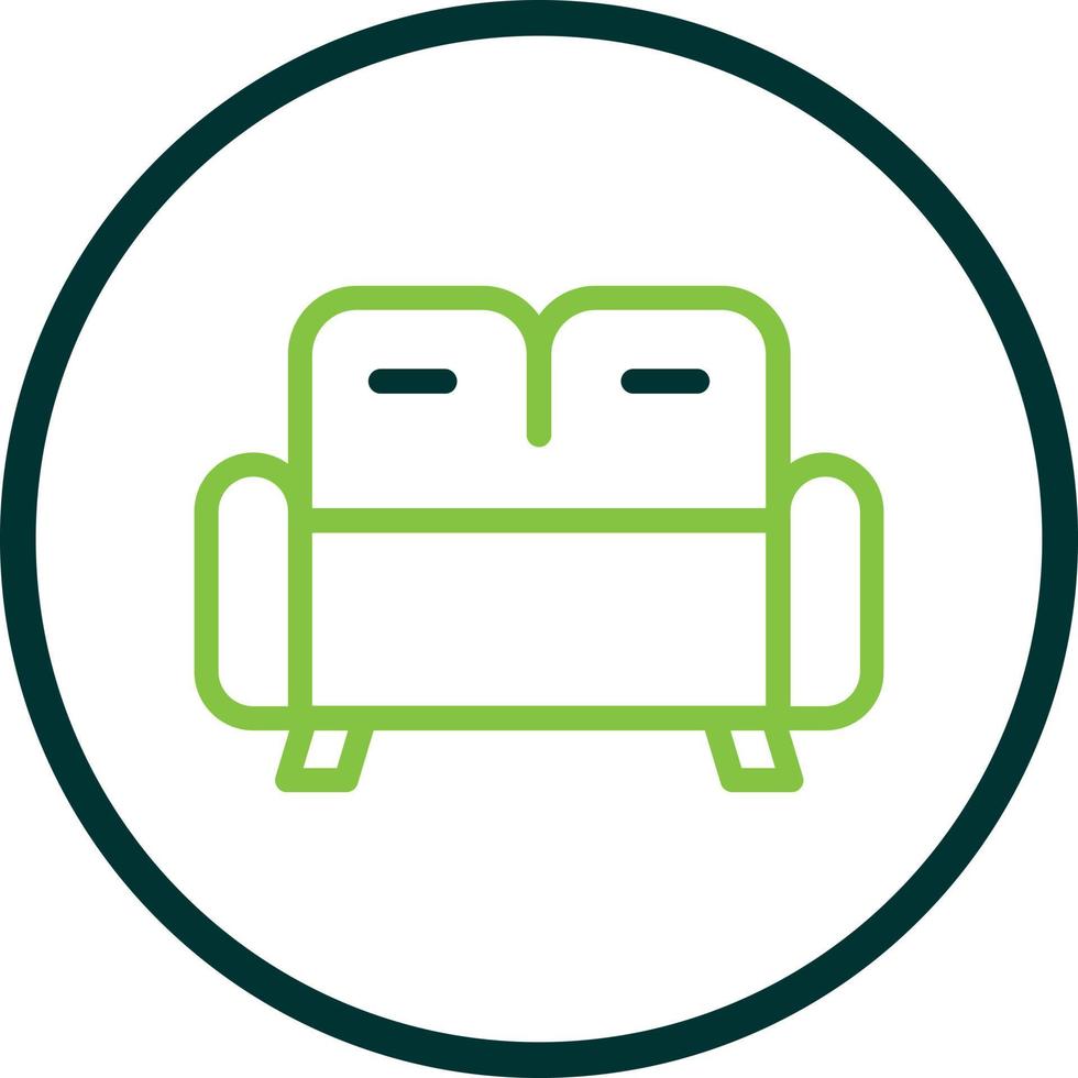 Couch Vector Icon Design