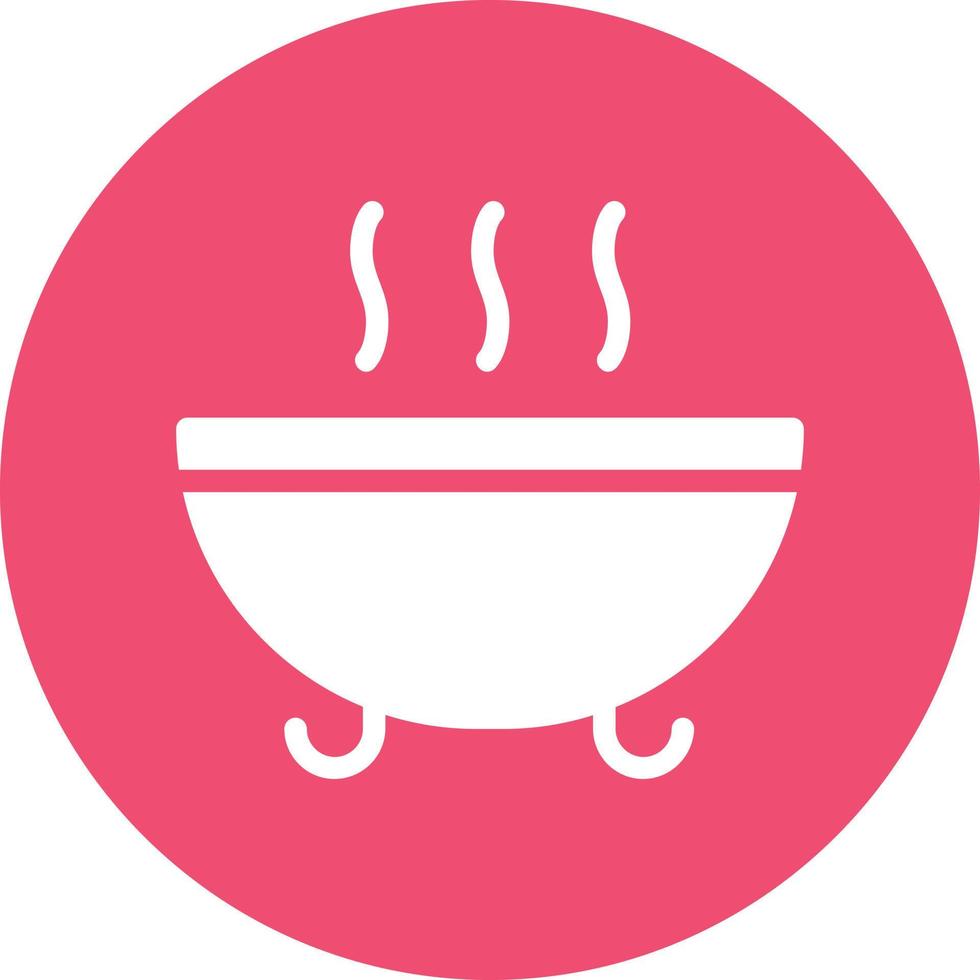 Hot Tub Vector Icon Design