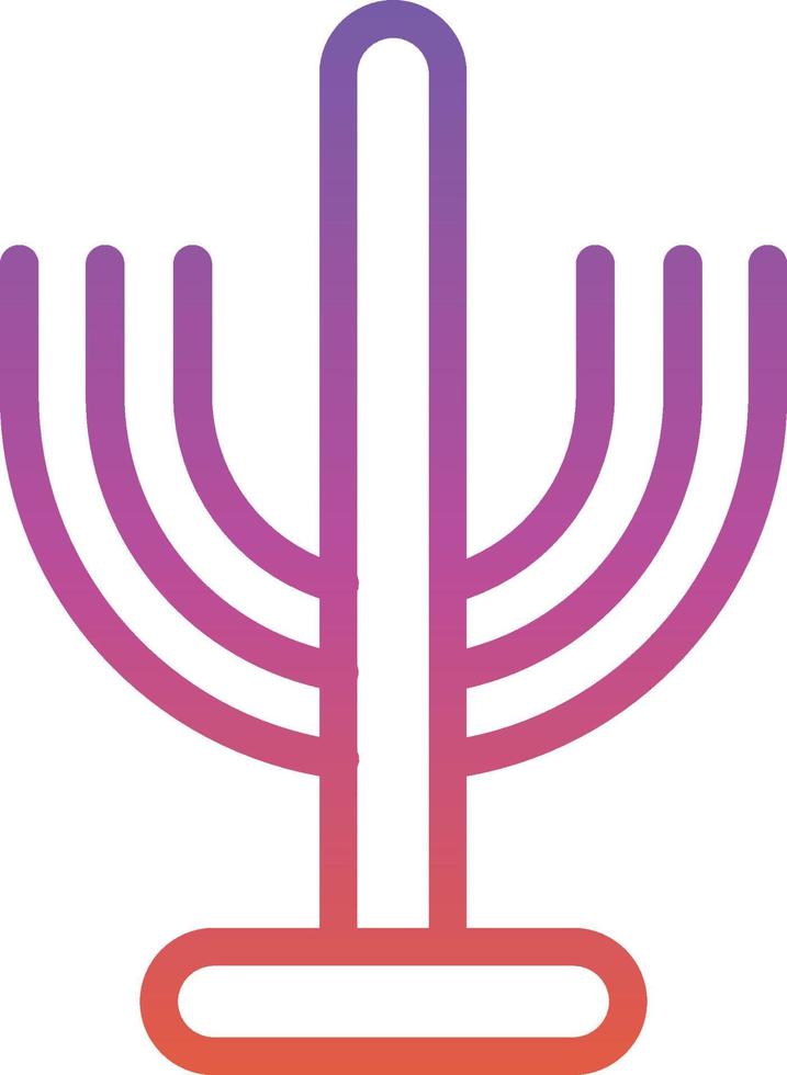 Menorah Vector Icon Design