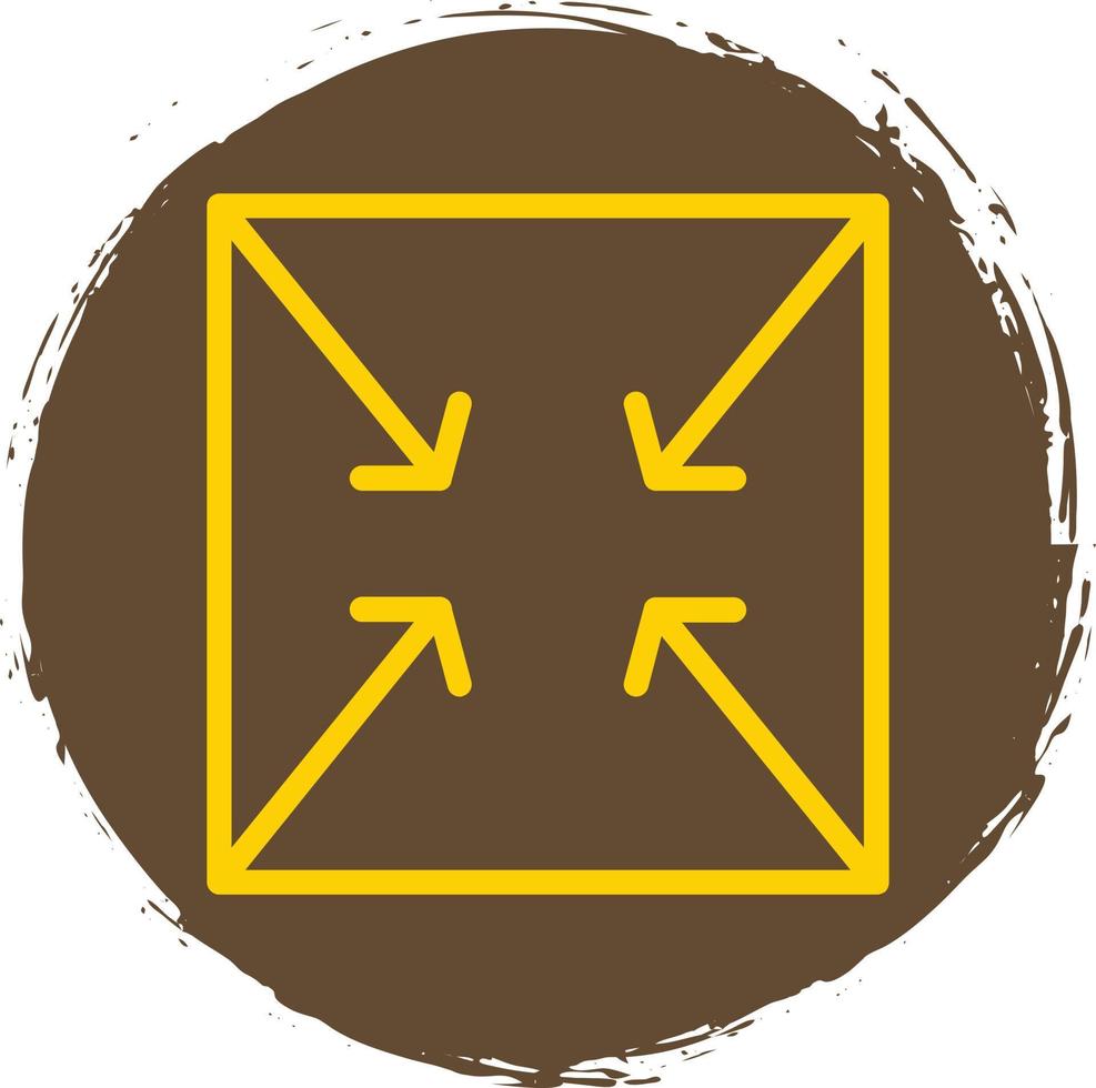 Compress Arrows Alt Vector Icon Design