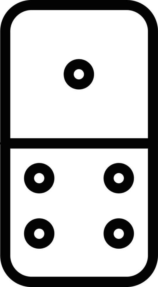 Dice Vector Icon Design