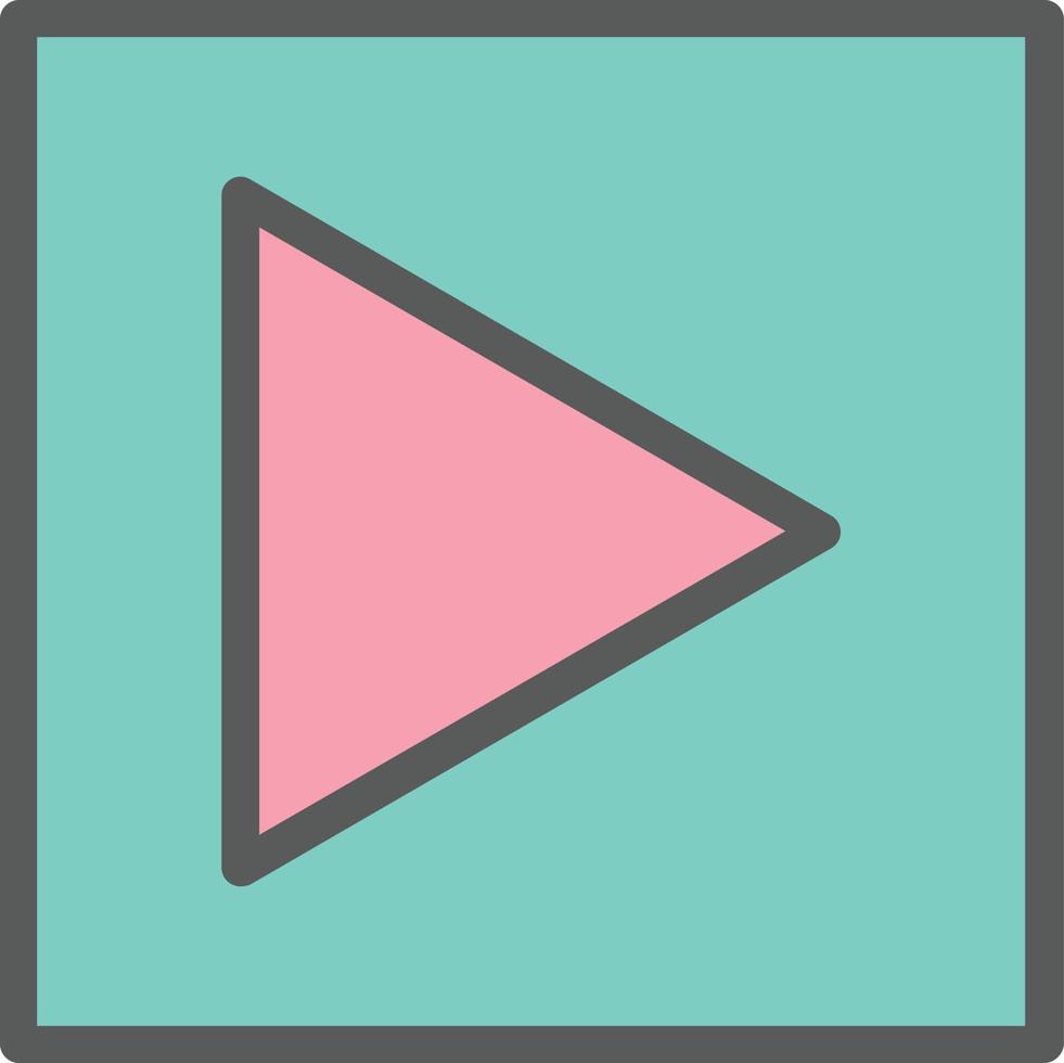 Play Vector Icon Design
