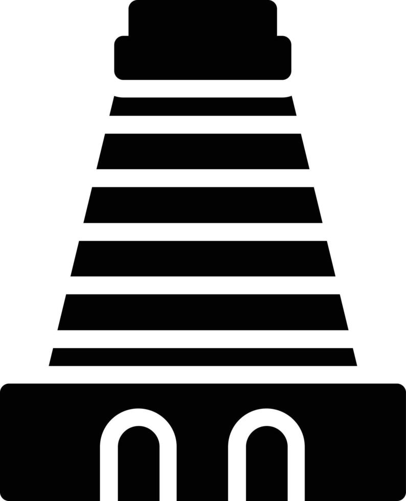 Gopuram Vector Icon Design