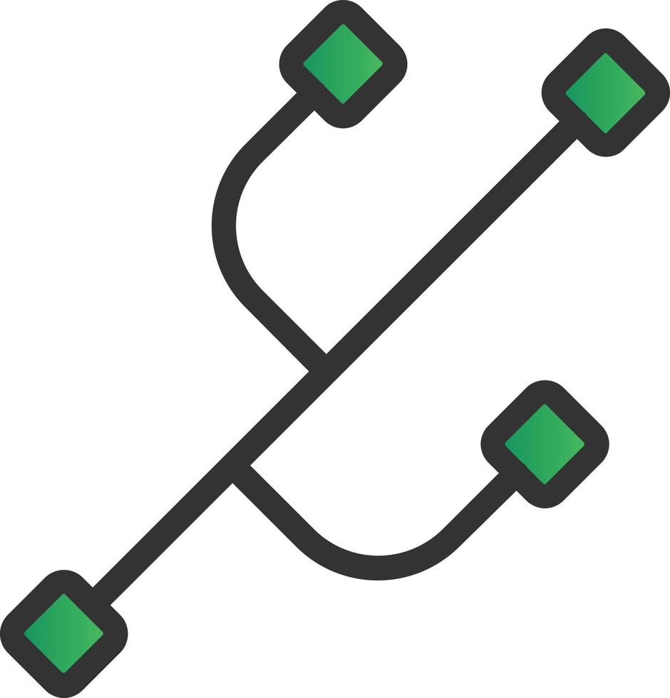 Code Branch Vector Icon Design