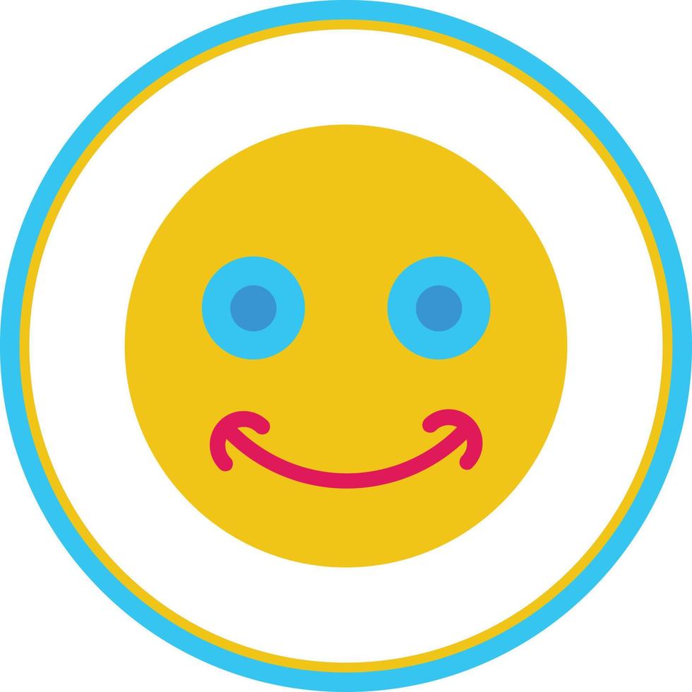 Grin Vector Icon Design