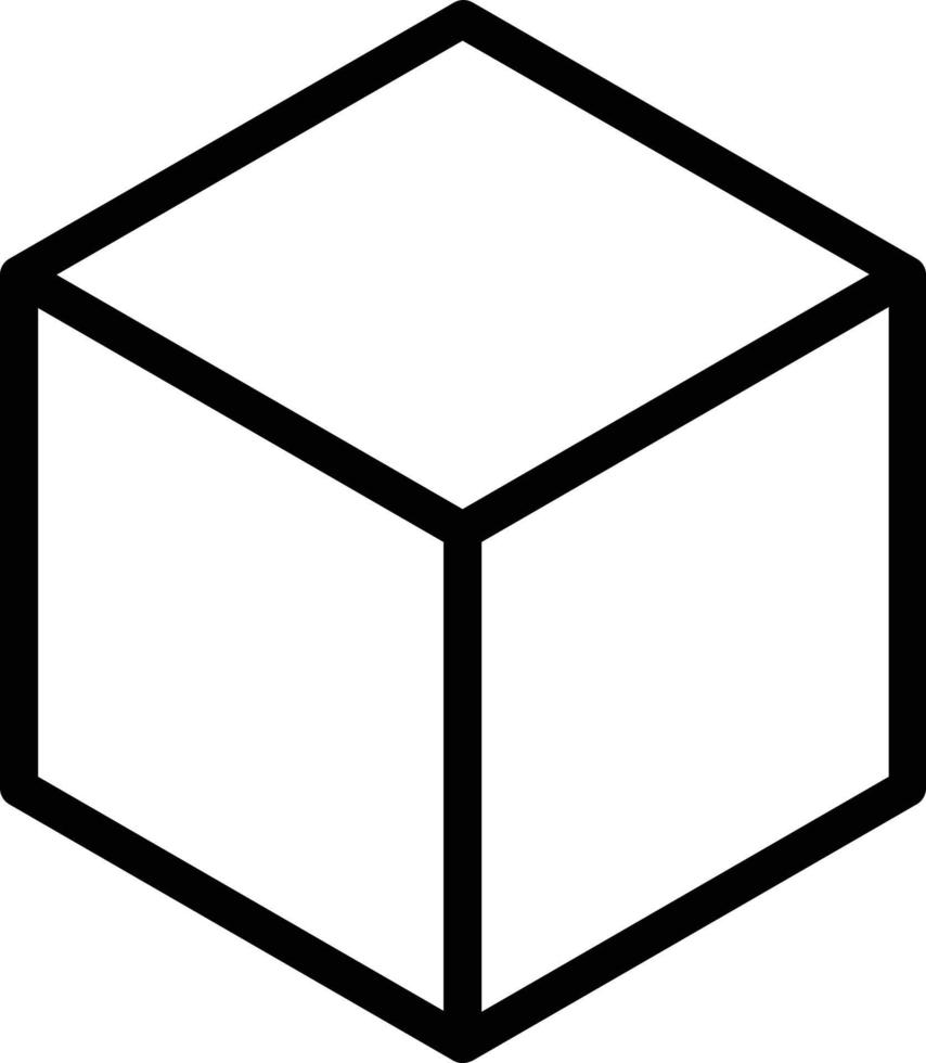 Cube Vector Icon Design