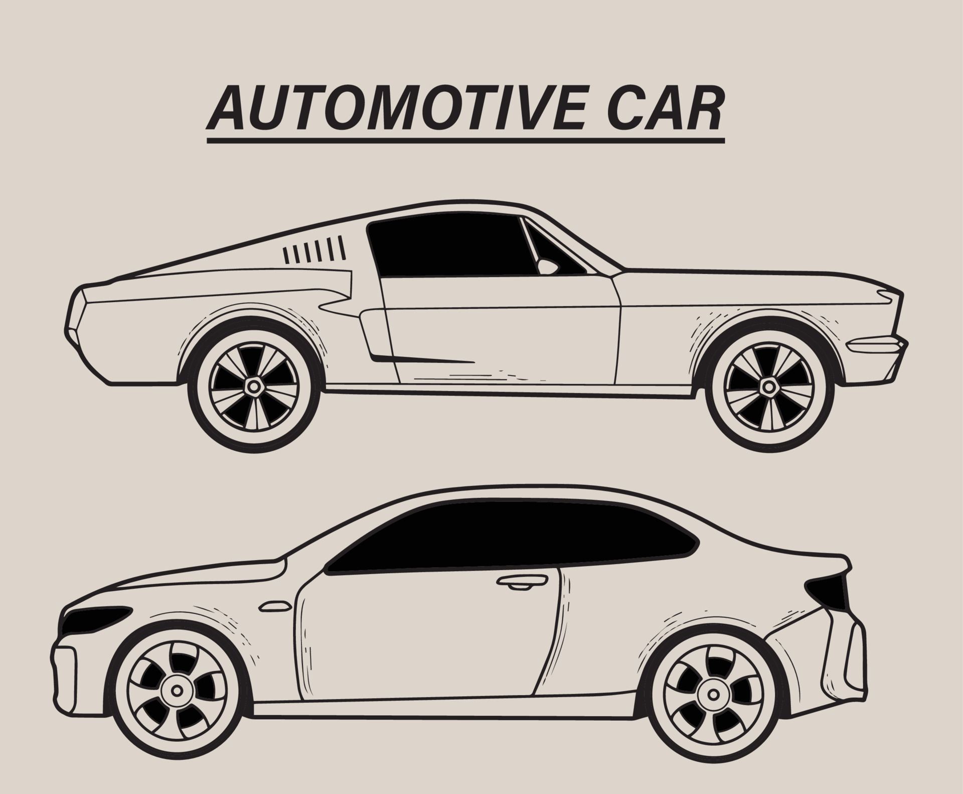 6 Steps to Draw and Shade a Car in Side View using Pen  Markers  Steemit