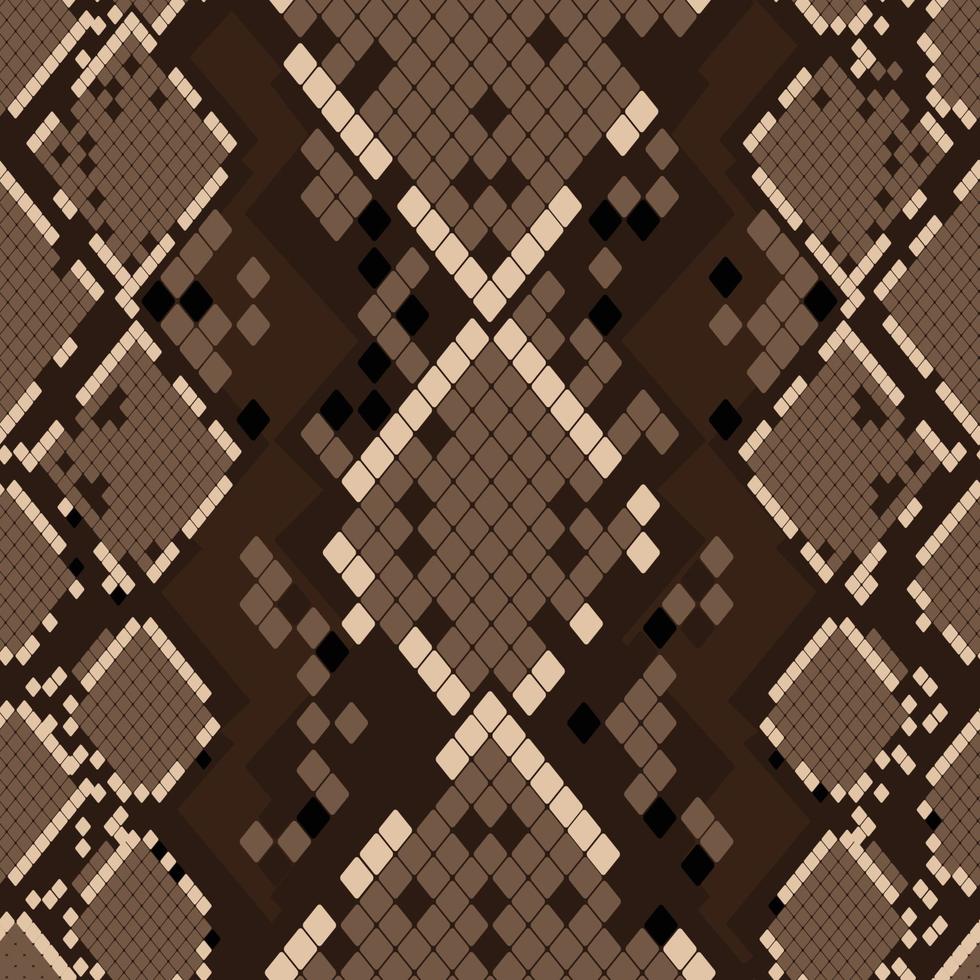 Snake Skin Seamless Pattern vector