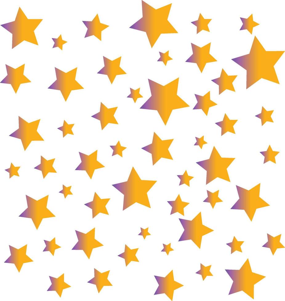 diseño de patrón de papel tapiz de estrella vector