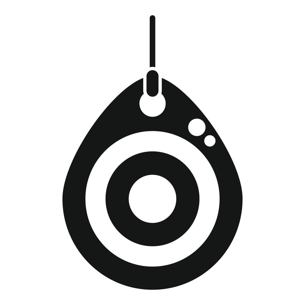 New lucky amulet icon simple vector. Fortune luck vector