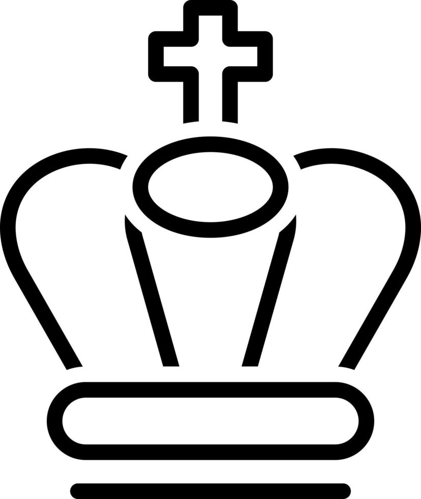 line icon for royal vector