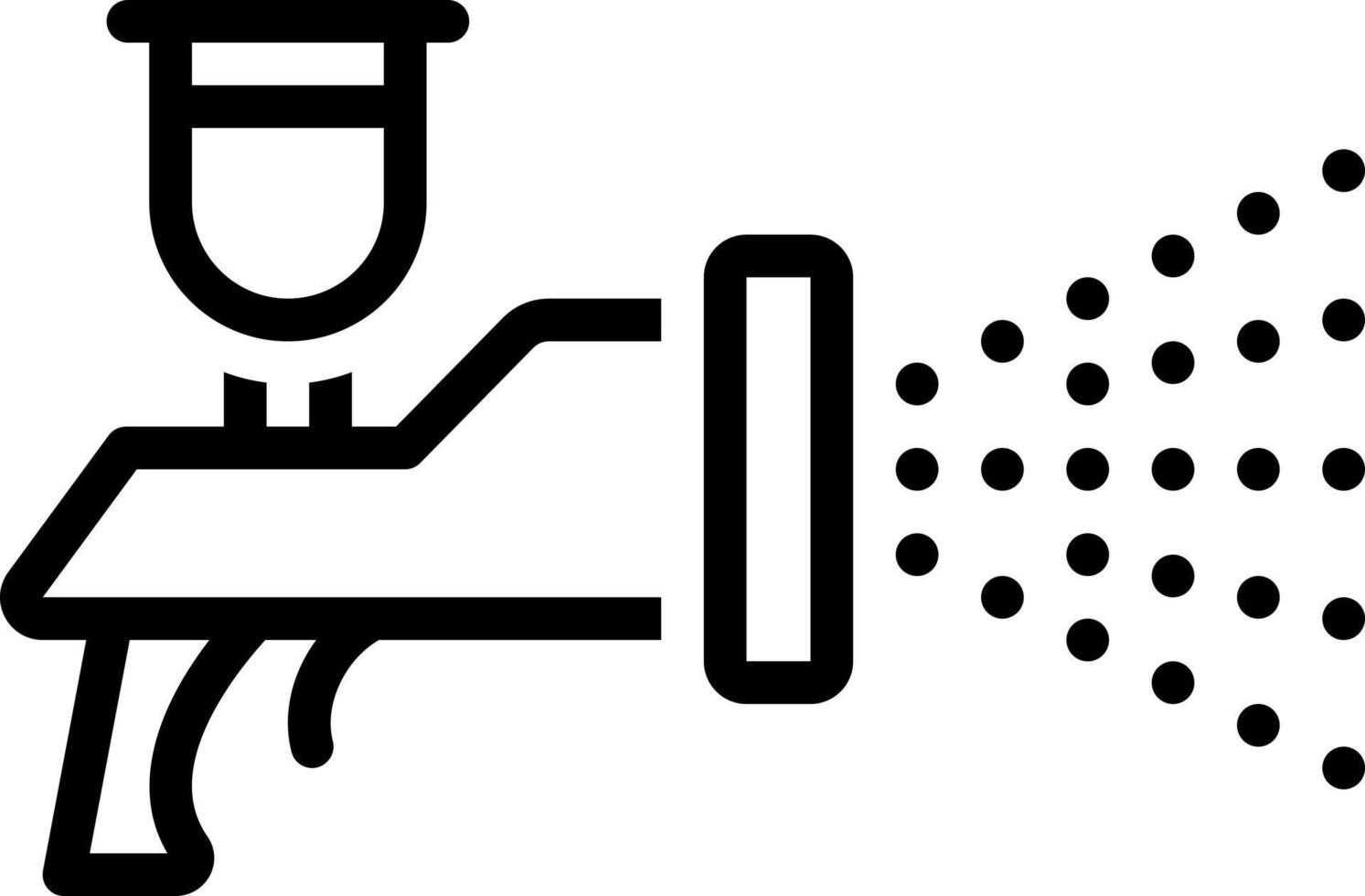 line icon for coating vector