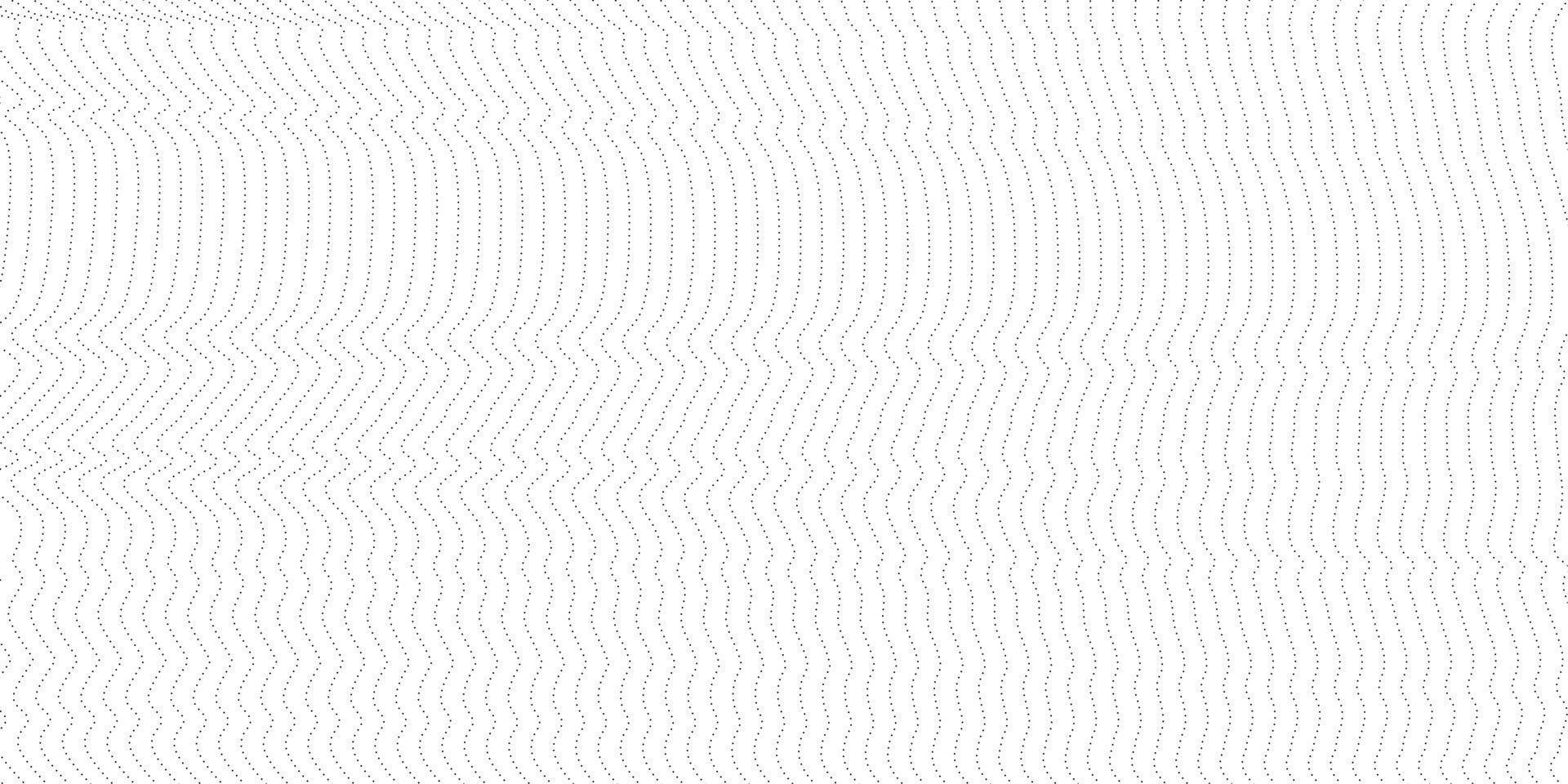 fondo ondulado abstracto. delgada línea en blanco. Fondo de estructura de partículas abstractas vector