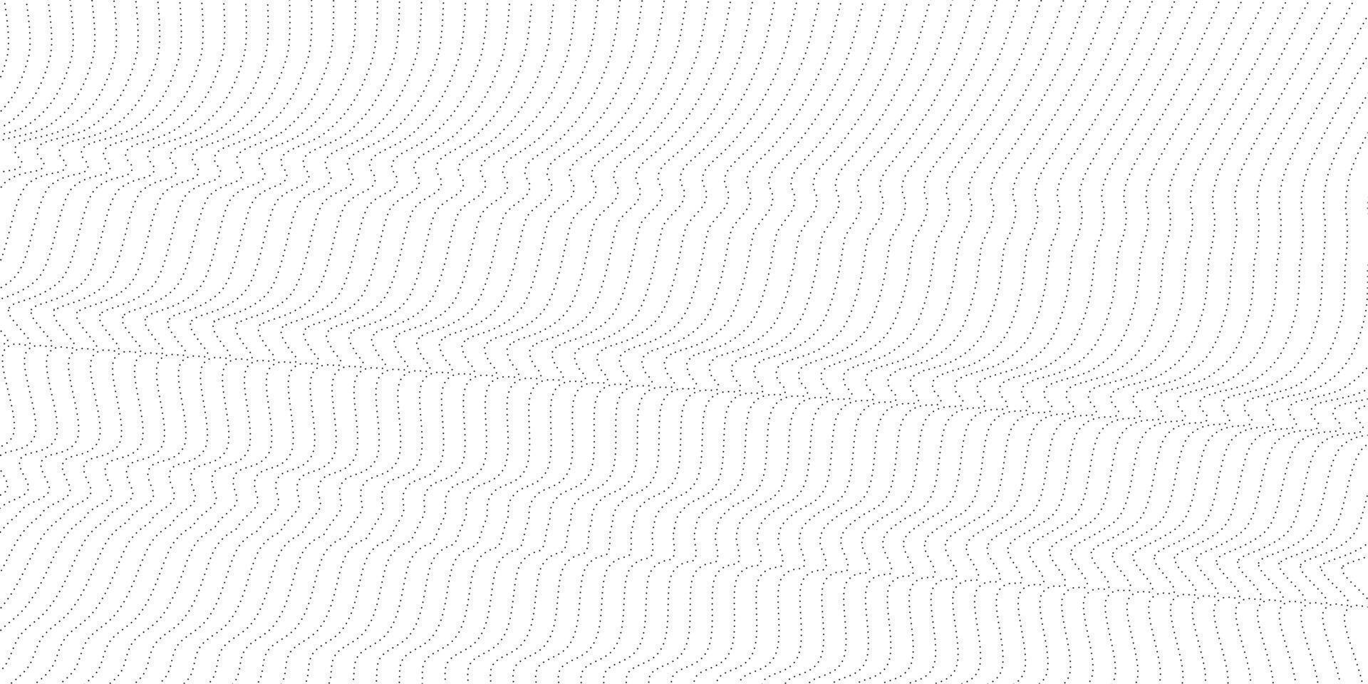 Abstract wavy background. Thin line on white. Abstract particle structure background vector