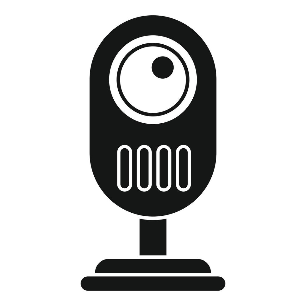 Baby monitor icon simple vector. Radio infant vector