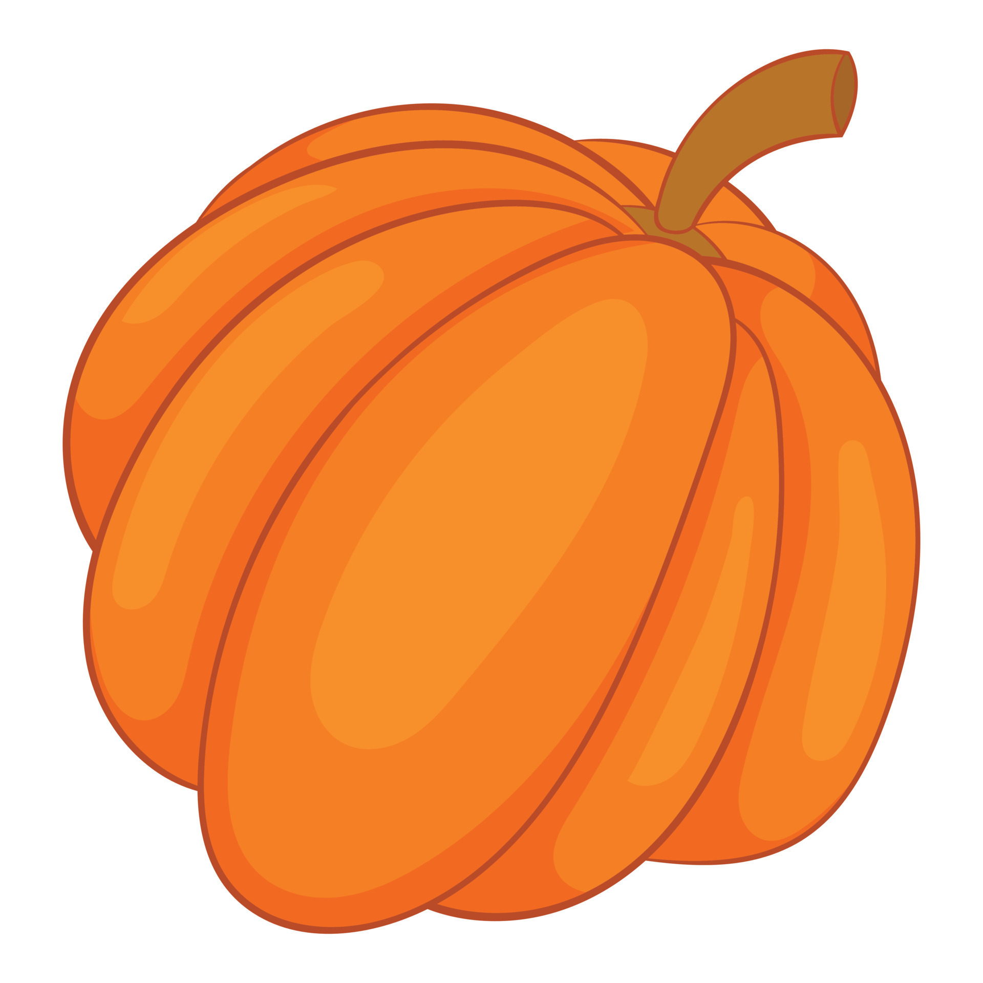 Autumn pumpkin vegetable icon, cartoon style 14916546 Vector Art at ...