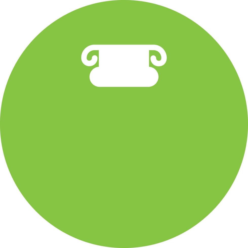 Columns Vector Icon Design