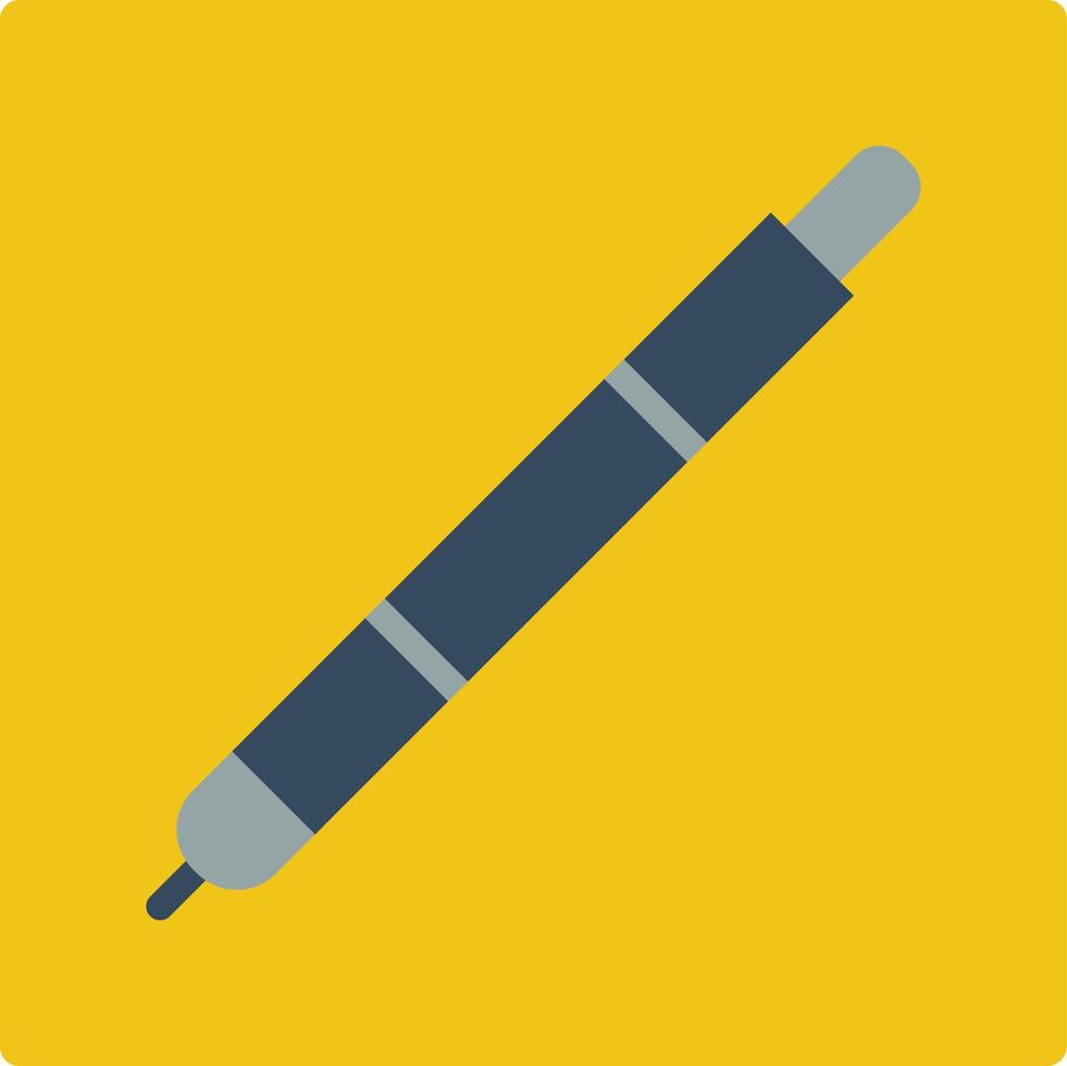 Pen Square Vector Icon Design