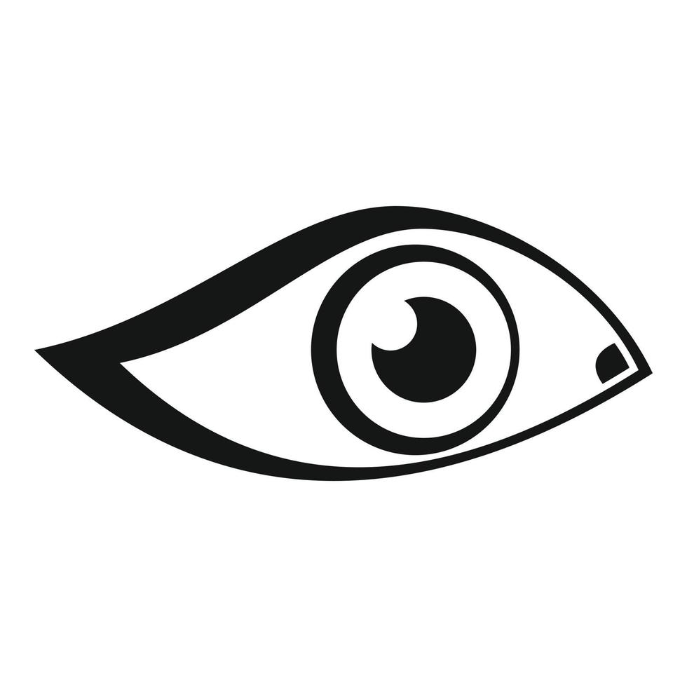 Eye light icon simple vector. View look 14917036 Vector Art at Vecteezy