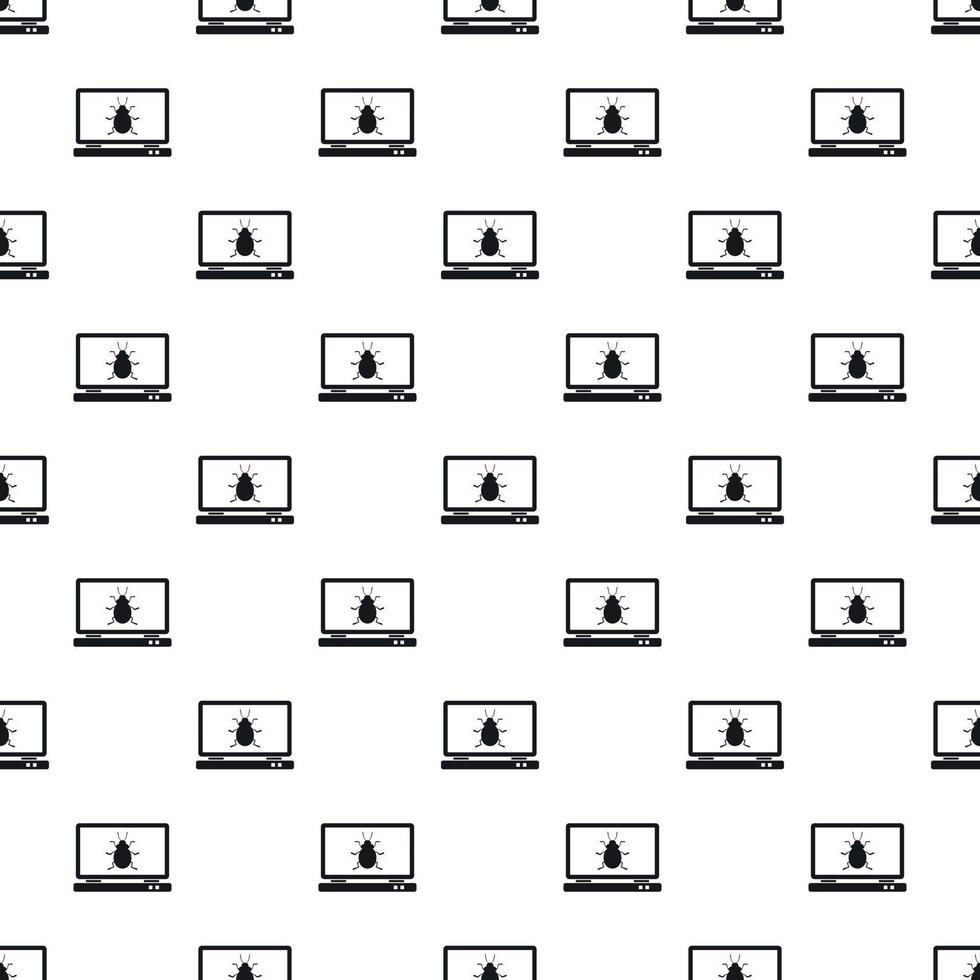 Bug in computer pattern, simple style vector