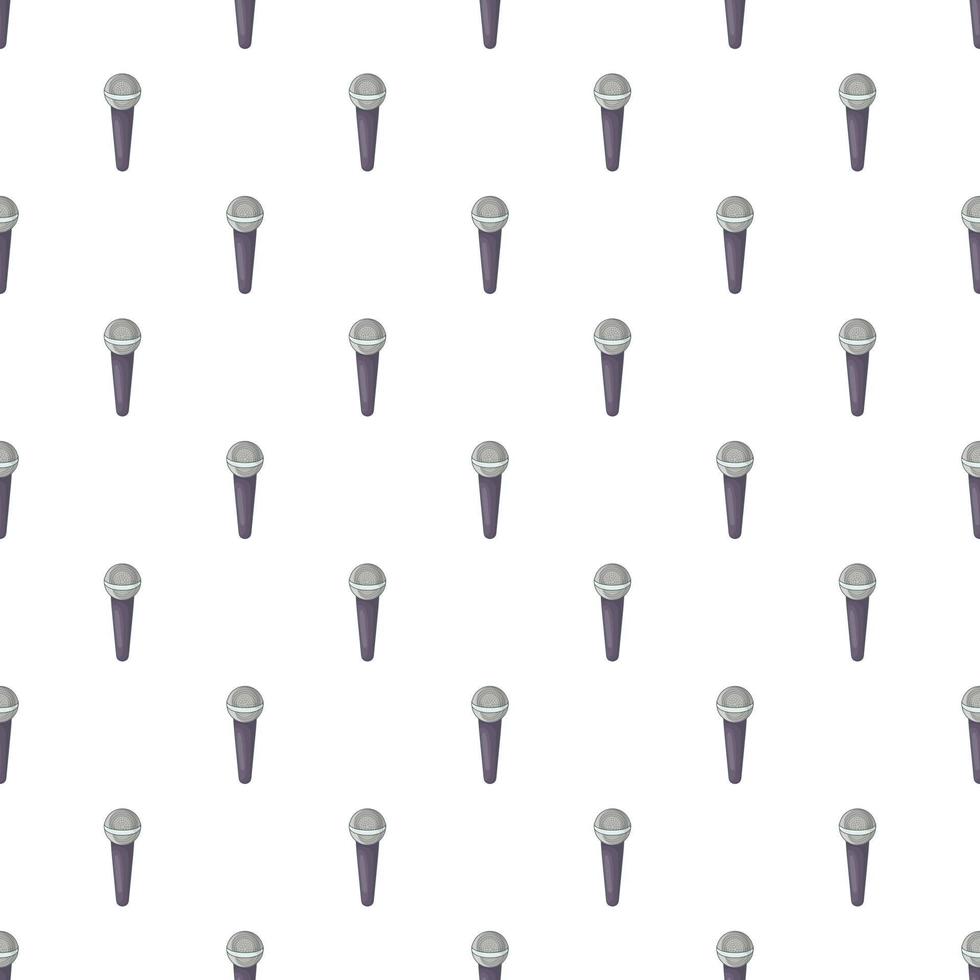 Microphone pattern, cartoon style vector