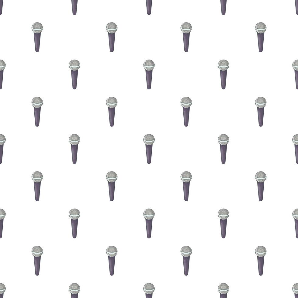 Microphone pattern, cartoon style vector