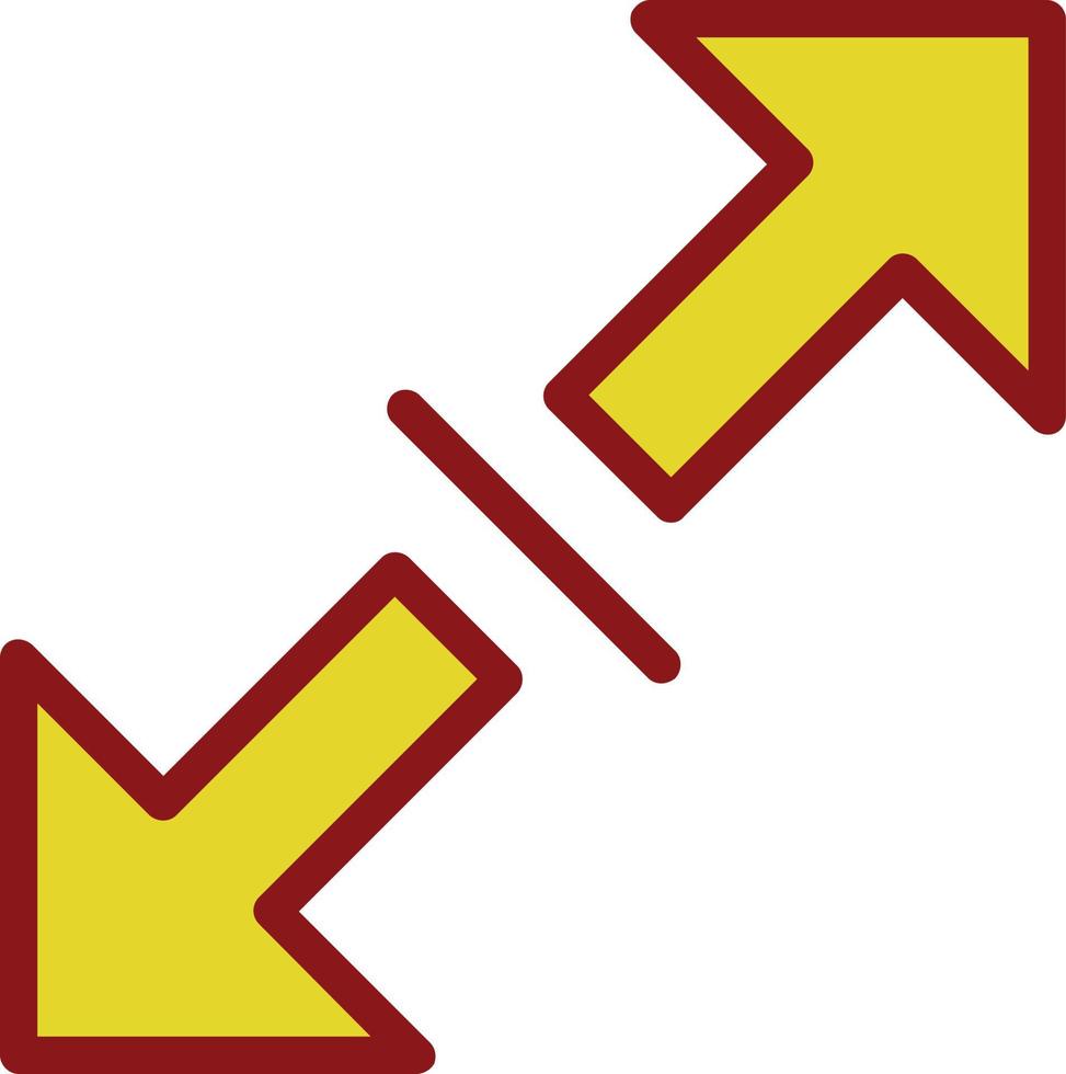 Expand Alt Vector Icon Design