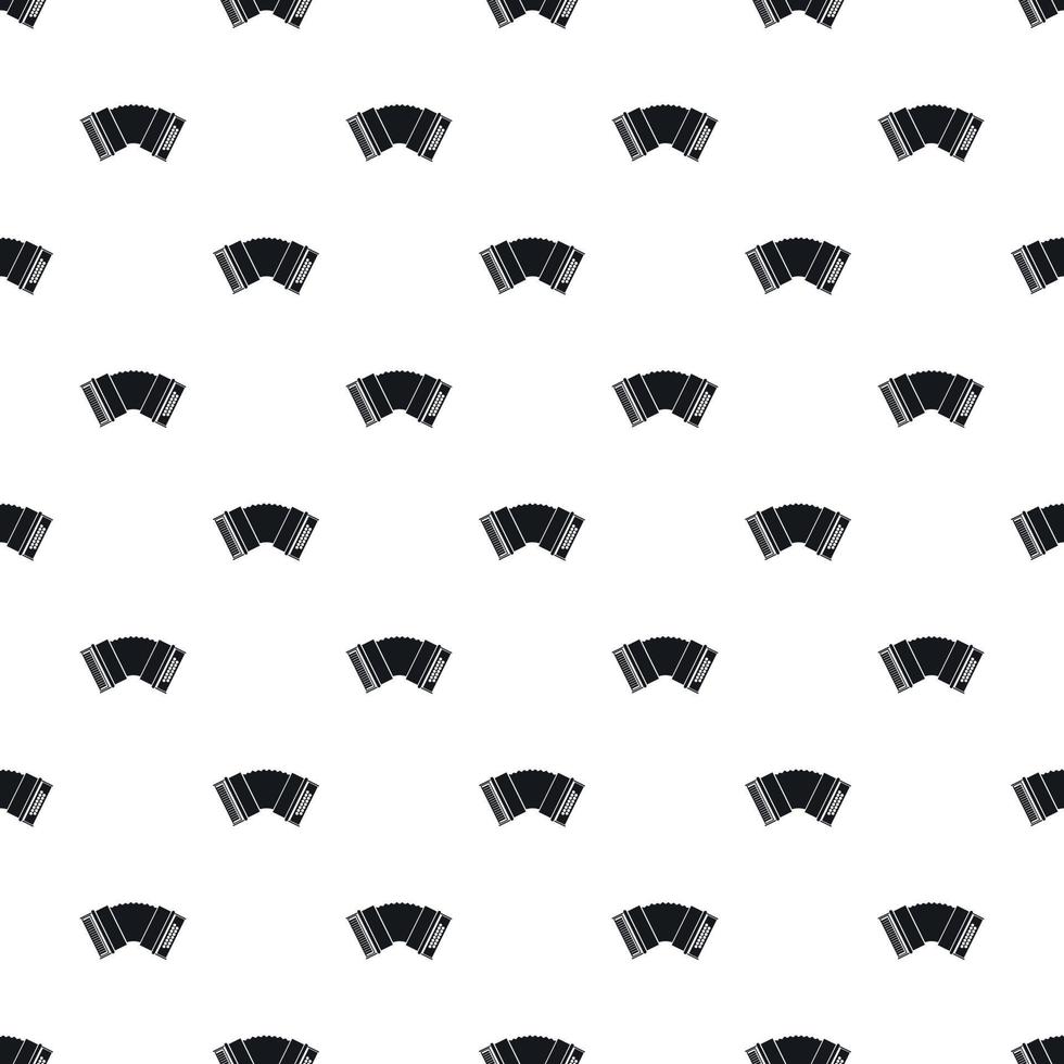 Accordion pattern, simple style vector