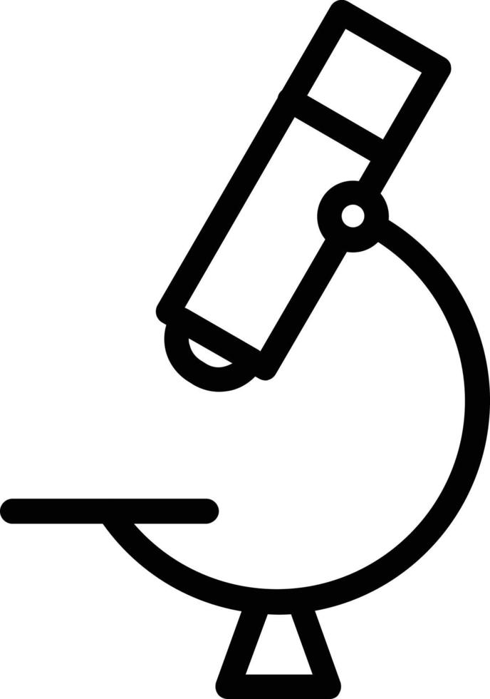 Microscope Vector Icon Design