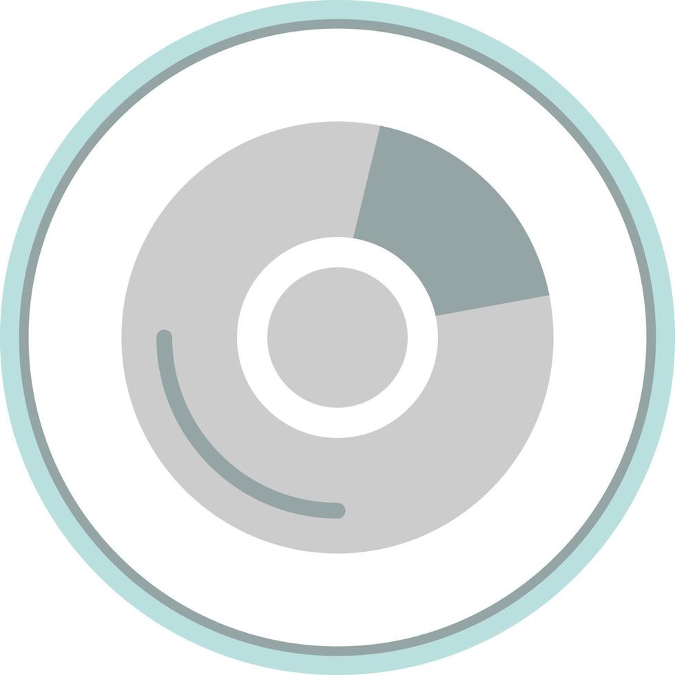 Compact Disc Vector Icon Design