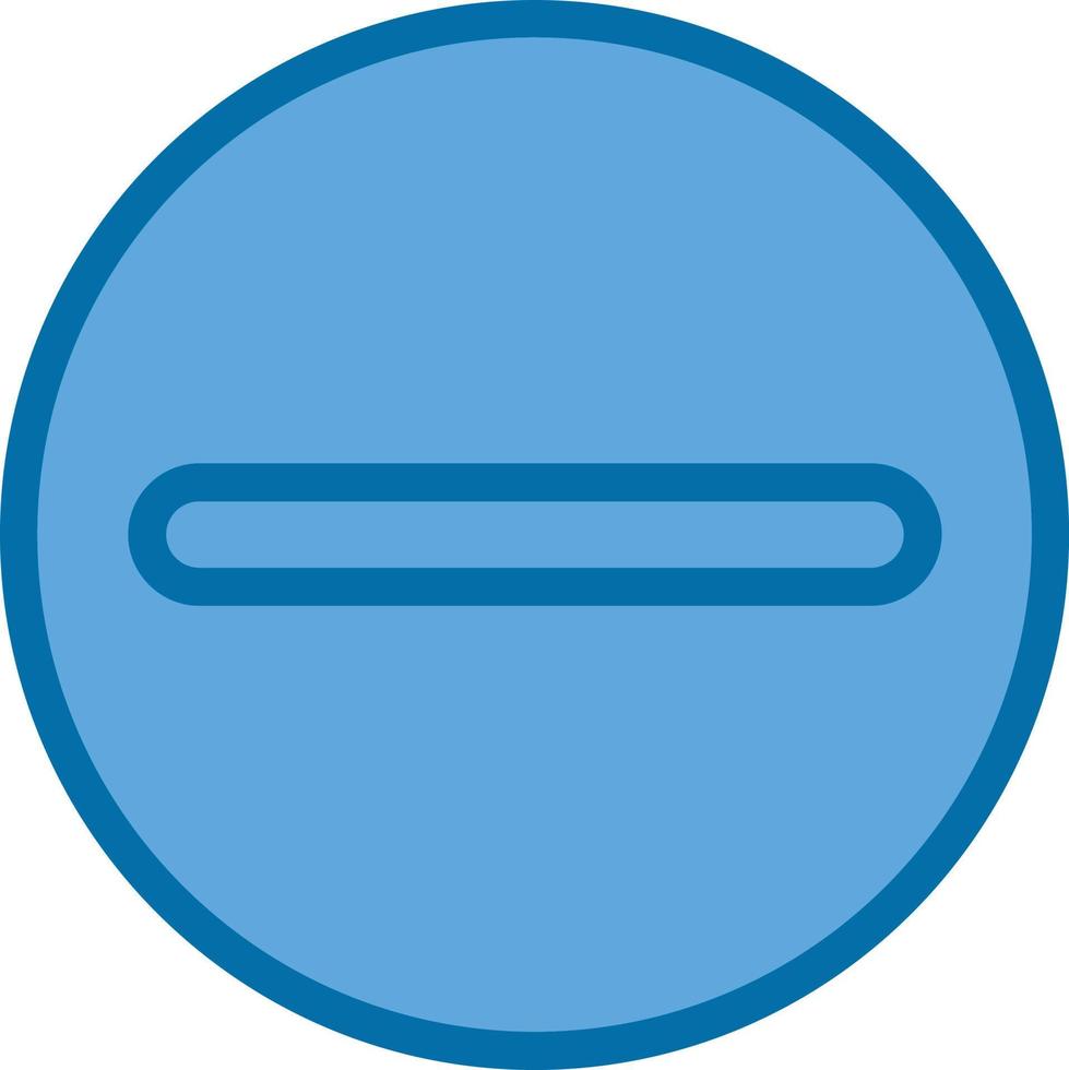 Minus Circle Vector Icon Design