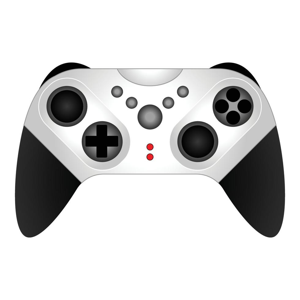 Game joystick icon cartoon vector. Gamer control vector